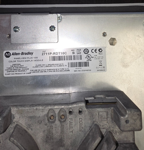 Allen bradley panelview plus - allen,