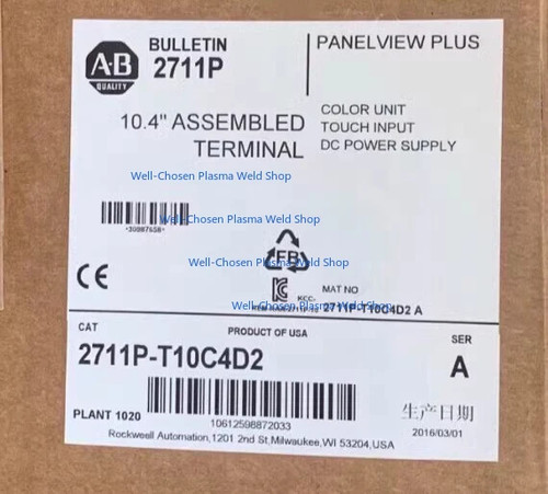Allen bradley 2711p t10c4d2 - allen,