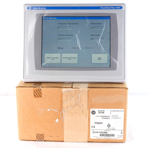 Allen bradley 2711p - bradley, 2711p-t10c4d8/a